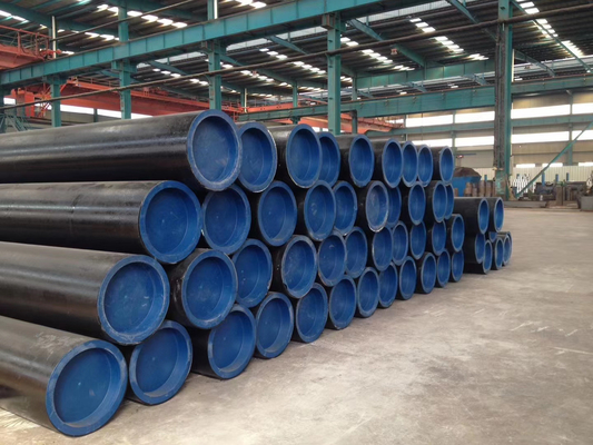 MS ERW ঢালাই কার্বন ইস্পাত পাইপ কালো ASTM A53 / BS 1387 কার্বন 16mm