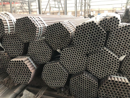 MS ERW ঢালাই কার্বন ইস্পাত পাইপ কালো ASTM A53 / BS 1387 কার্বন 16mm
