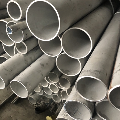 হট রোল্ড ERW স্টেইনলেস স্টীল পাইপ 3mm 4mm 10mm পুরুত্ব 316L